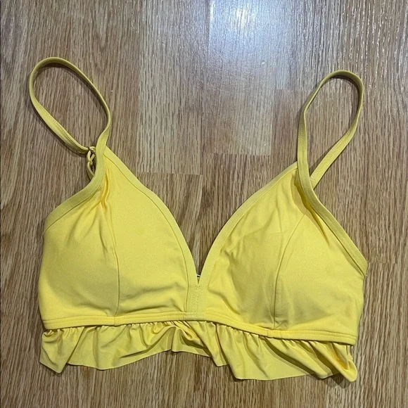 Free Press Yellow Ruffle Bikini Set - Picture 2 of 6